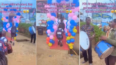 School holds grand welcome for students, teachers following resumption