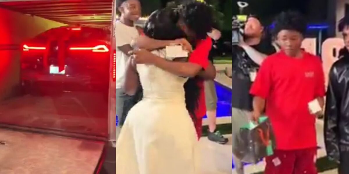 Mother buys son 18 lavish gifts for his 18th birthday, including a house and luxury car