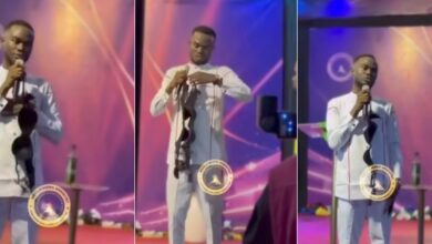 Pastor stresses modesty as he distributes bra to female members