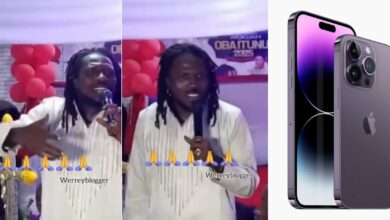 Pastor cries out as church member steals his iPhone 14 Pro Max