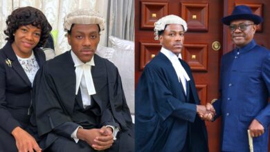 Call to bar: Wike, wife celebrate son Jordan’s achievement