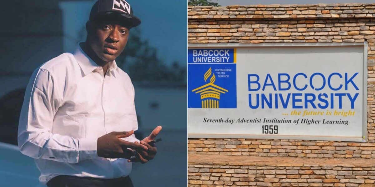 "I finished from Babcock university with first class upper in Biochemistry" – Carter Efe
