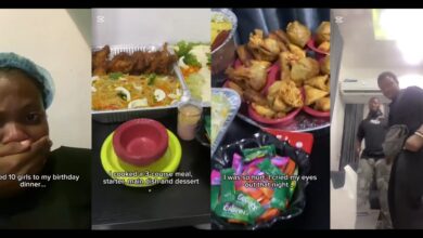Lady dreaks down in tears after female friends shun birthday feast, male friends stand by her