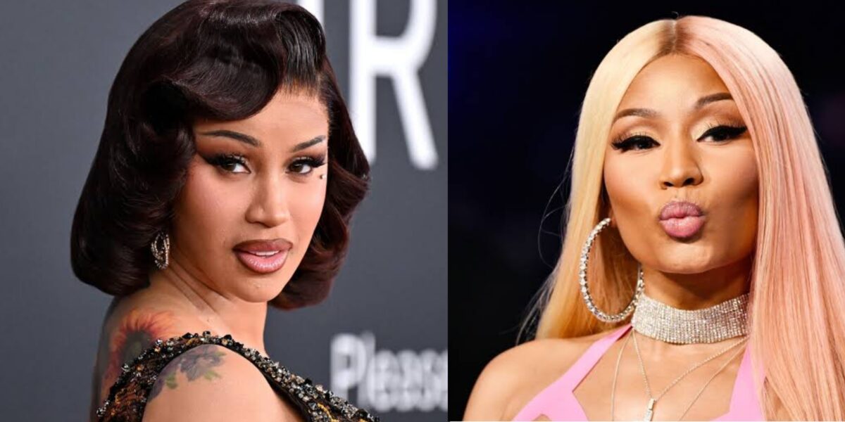 Cardi B dismisses claims she was planted to replace Nicki Minaj