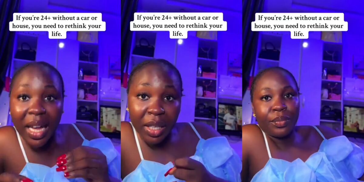 “Find something to do with your life” – Lady slams 24-year-olds without house or car