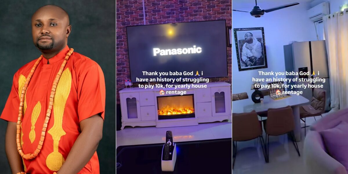 Israel DMW flaunts luxurious home, recalls struggles with N10k rent