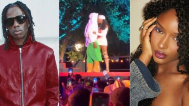 Rema and Ayra Starr spark dating speculations as they lock lips