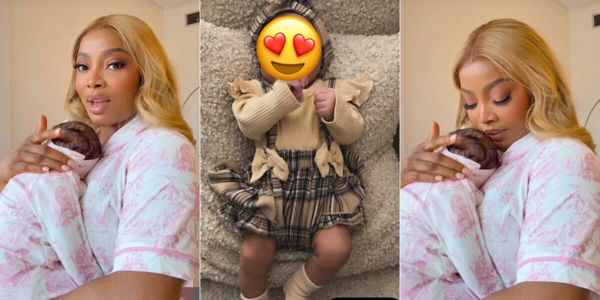 Toke Makinwa reveals how becoming a mother is healing her childhood trauma, grief