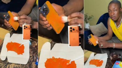 Man paints old iPhone 16 to look like iPhone 17