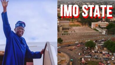 President Tinubu visits Imo State