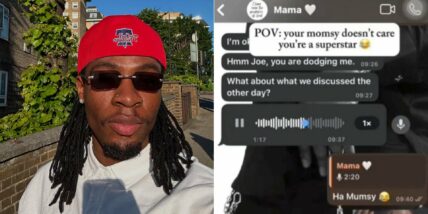 Joeboy shares chat of his mom pressuring him to get married