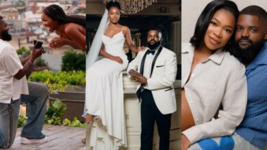 Dated, engaged, married and expecting twin boys in less than 12 months - Lady boasts