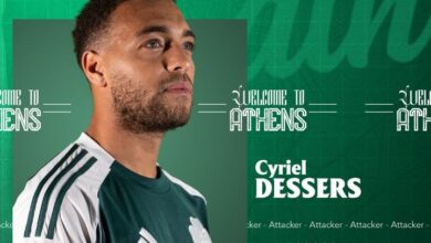 Official: Dessers joins Greek side Panathinaikos, takes No.33 shirt