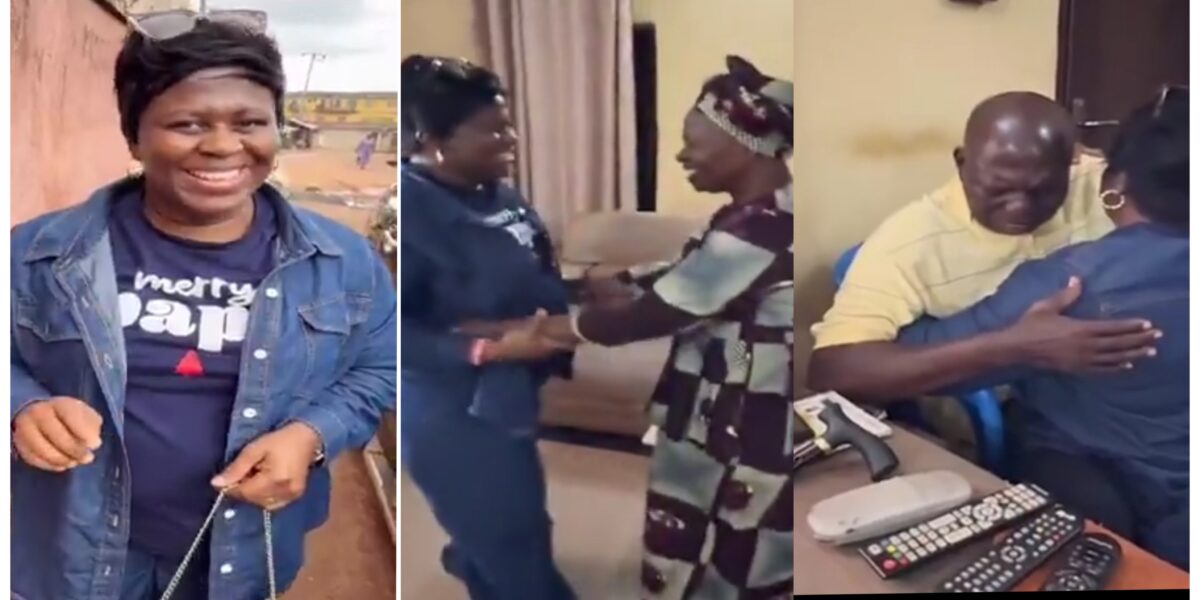 Father in tears, mother surprises as daughter returns home after 12 years