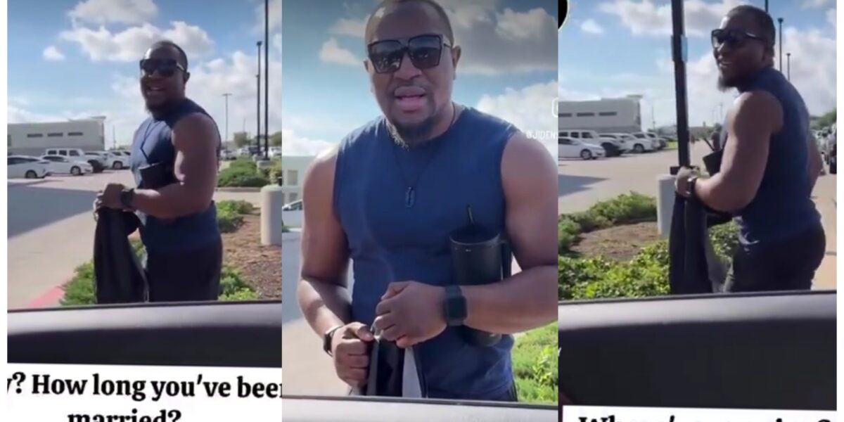 Wife tests her husband on the street but how it ended is shocking