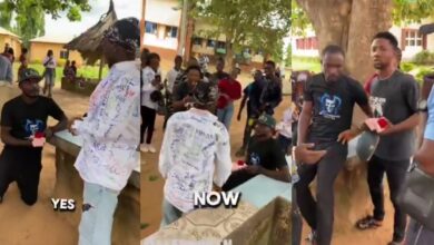 Lady rejects man who sponsored her education, says she’s pregnant for another man