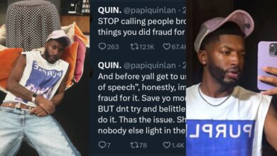 Stop calling people broke for not having things you did fraud for - Man warns