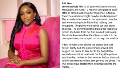 Armed robbers didn't kill Sommie? - Family friend reveals how Arise TV Anchor died