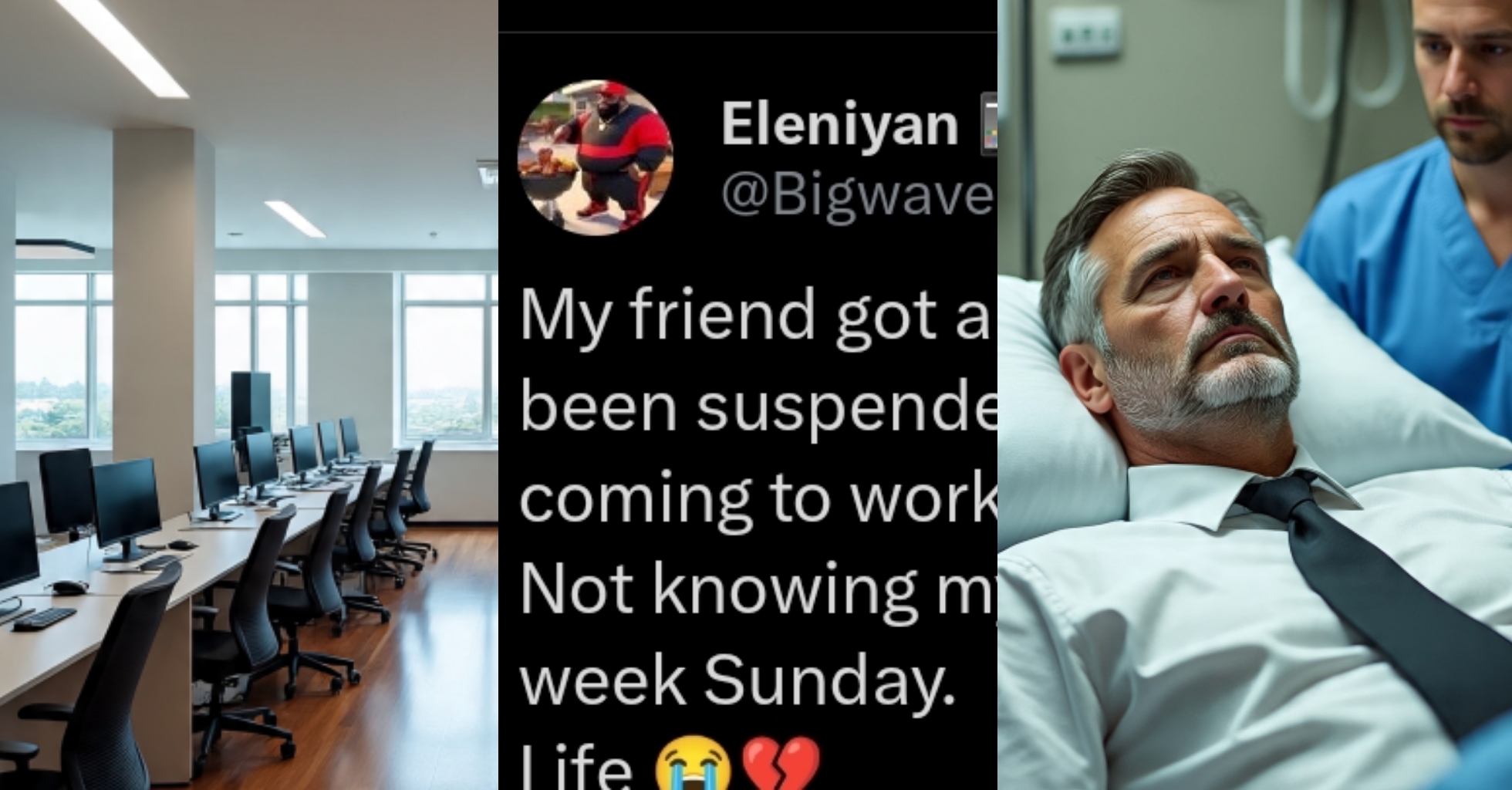 Company issues 3-month suspension to emoloyee who  had passed away