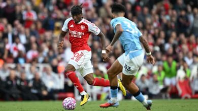 Arsenal’s Noni Madueke faces two months out with knee injury
