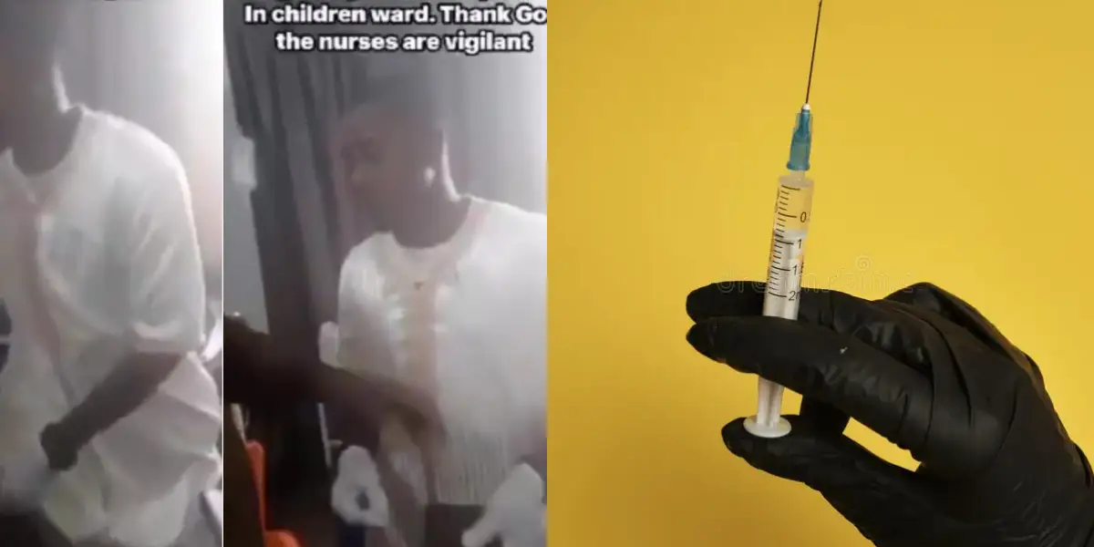 Man disguised as doctor caught reportedly injecting kids in children ward