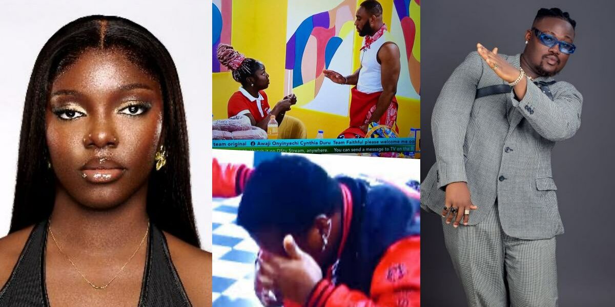 Drama in Biggie's house as Zita throws food at Rooboy, he retaliates