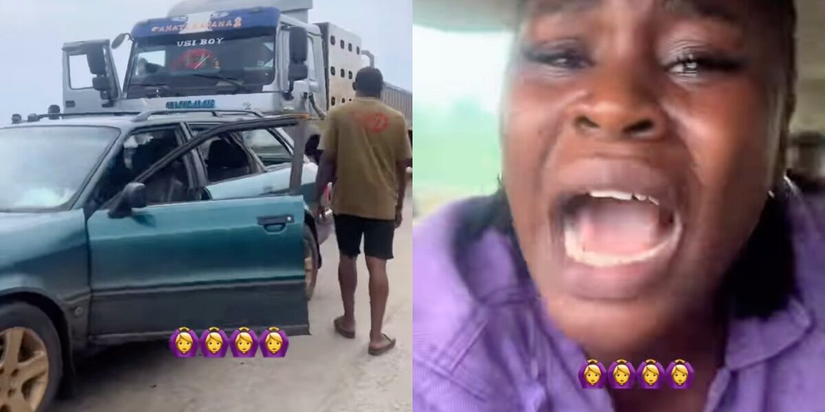 Tragedy averted as Dangote truck nearly claims lives in Bayelsa