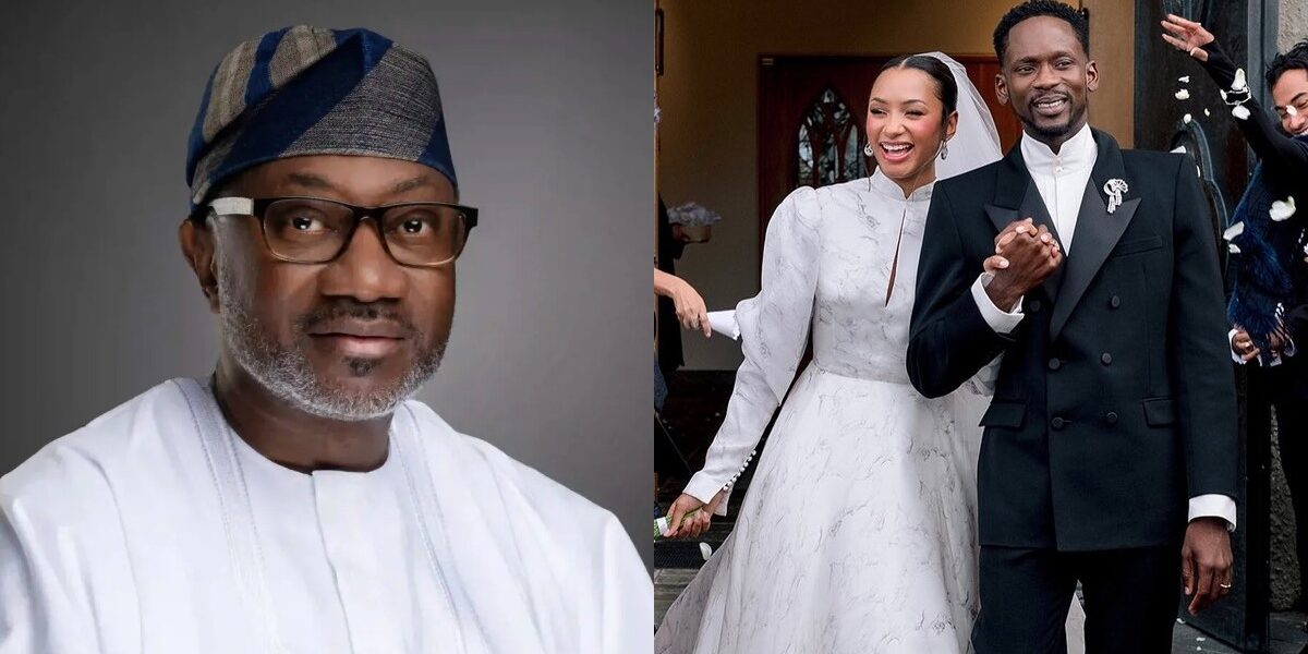 "Succumb to Mr Eazi, he's your boss” – Femi Otedola tells daughter, hails wife