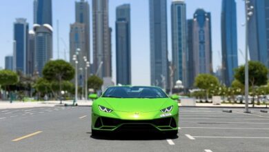 Lamborghini available for luxury supercar rental