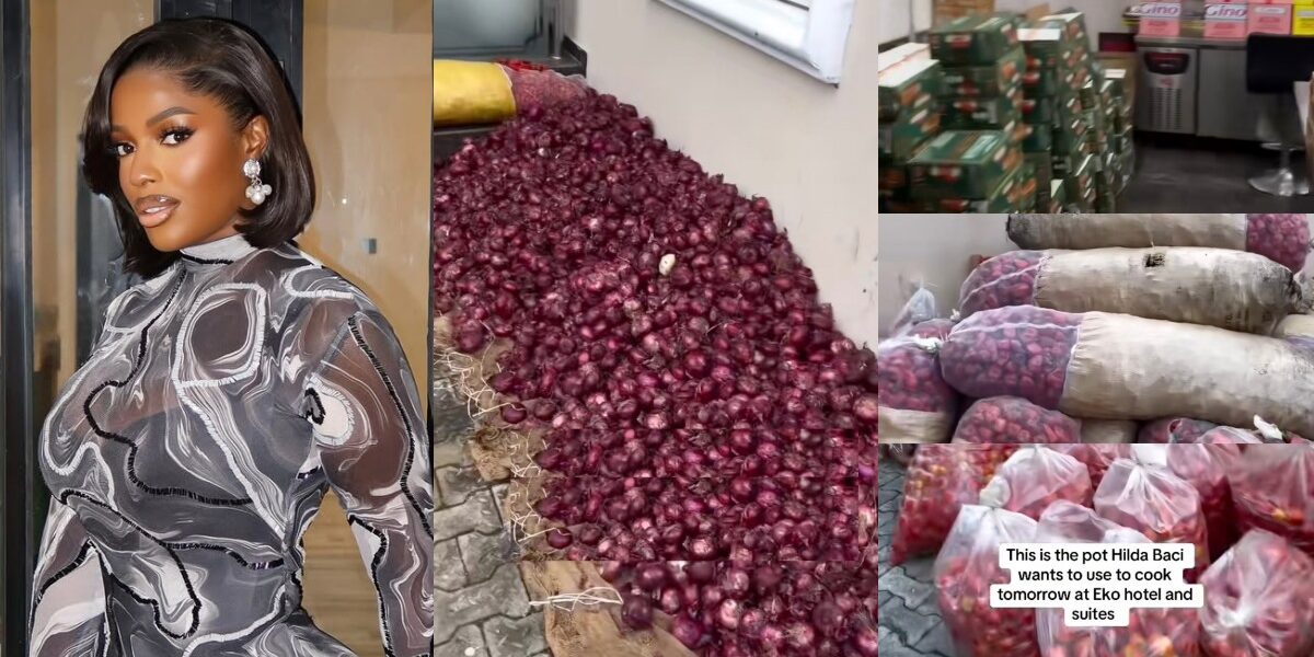 Hilda Baci unveils quantity of ingredients for world's largest jollof rice