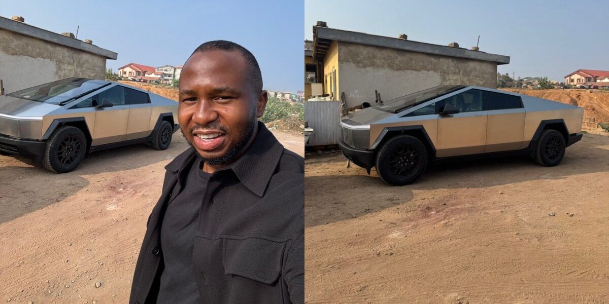 YouTuber laments misplace priorities after spotting Cybertruck in village