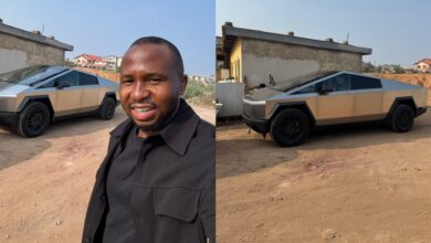 YouTuber laments misplace priorities after spotting Cybertruck in village