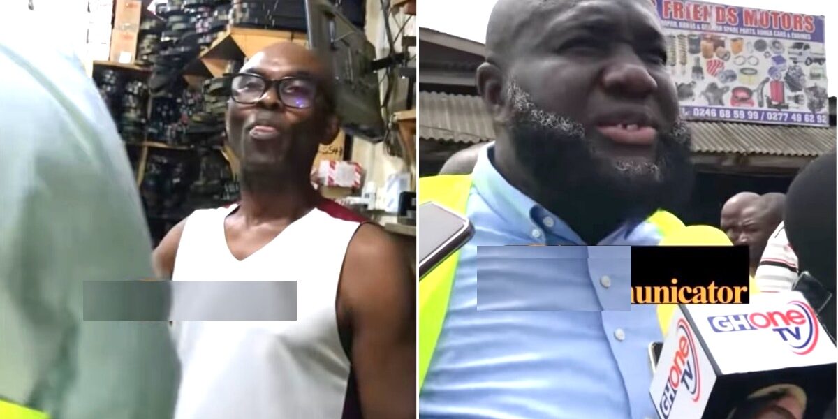 Ghanaian authorities confronts Nigerian for refusing to closedown business