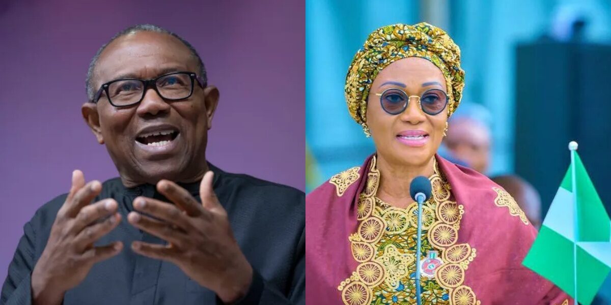 Remi Tinubu: ‘We’re finished’ – Peter Obi cries out over First Lady’s birthday request