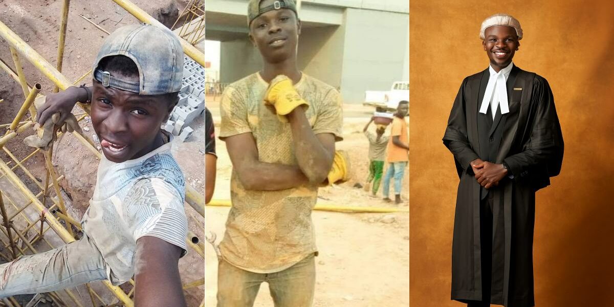 Law graduate who once earned ₦700 per day as labourer set for call to bar