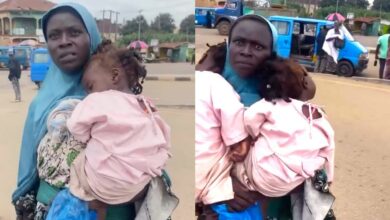 Man confronts beggar after giving her N550K to start business