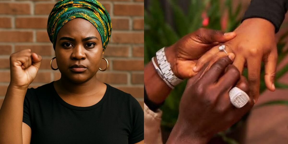 "She said she didn’t need a man" — Lady shocked as feminist friend weds