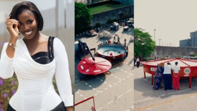 Hilda Baci kicks off biggest jollof cooking, mother leads with prayers