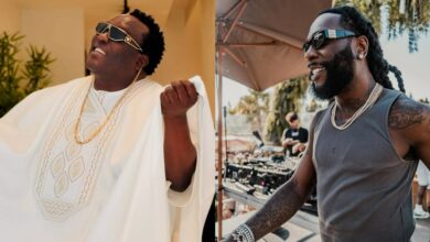 Saheed Osupa shocked as Burna Boy names him his 'Greatest of all time'