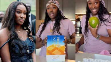 Tolani Otedola trends after unboxing £180 mango from Japan