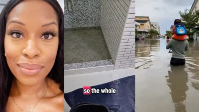 Lekki Flooding: UK lady who moved to Lagos shares scary experience