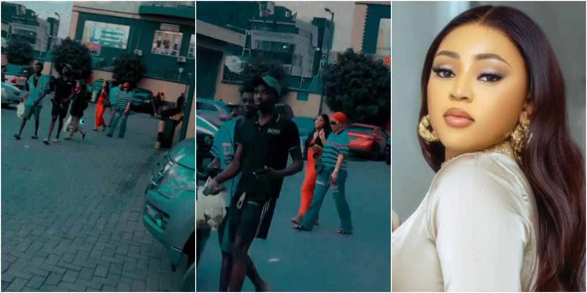 “U see this life is nothing” - Lady who saw Regina Daniels in Lagos, fans react