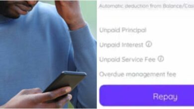 34 days later: Man shows what he was asked to repay after borrowing N159k from loan app