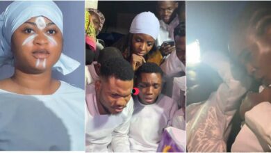 Video of Celestial church praying for Imisi to win during BBNaija finale trends online