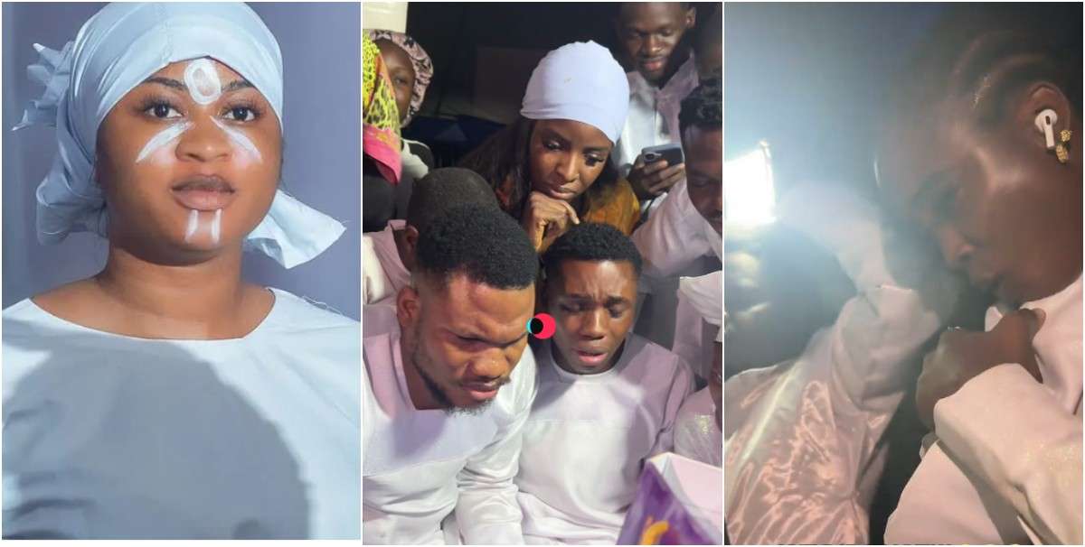 Video of Celestial church praying for Imisi to win during BBNaija finale trends online