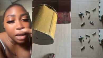 “I employed a maid from hell” - Woman cries out as maid breaks her savings box, steals her money