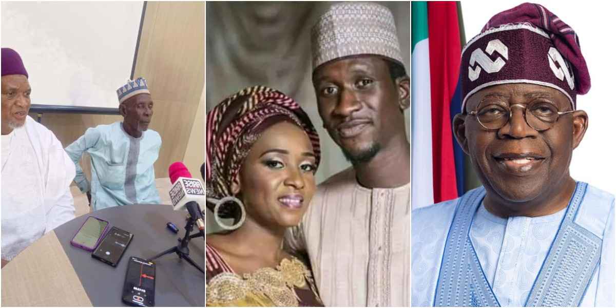 Father of late Bilyaminu Bello shocks many as he forgives Maryam Sanda, thanks Tinubu for 'mercy'