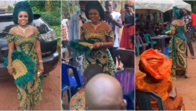 “Nothing do my shoulder” - 35-year-old lady celebrates as she finally finds someone to marry her