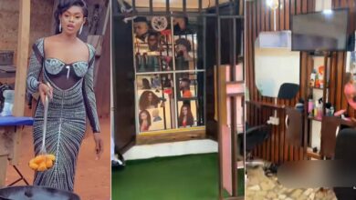 Lady launches new business from akara sales; celebrates online