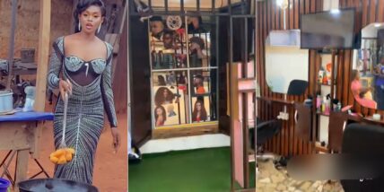 Lady launches new business from akara sales; celebrates online